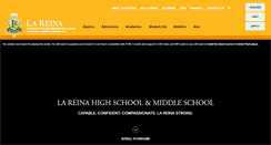 Desktop Screenshot of lareina.com