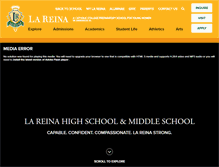 Tablet Screenshot of lareina.com